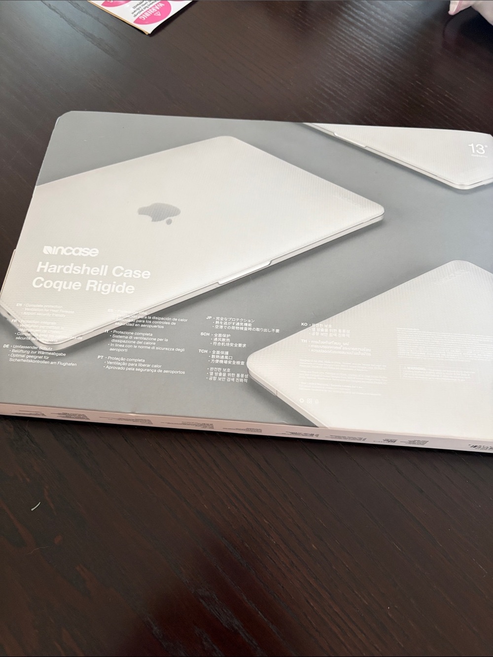 Incase Translucent Hardshell Case in Clear and White